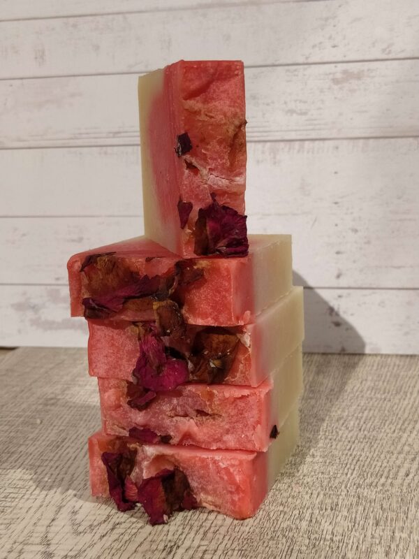jabon de rosas